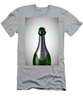2 Green Champagne Bottle Open Neck Allan Swart T-Shirt