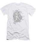 2 Halloween Zombie Drawing Zombie Lover Line Art Horror Toms Store T-Shirt