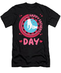 2 Happy Dad Forever Love Fathersday Gift Design Basquiaty Store T-Shirt