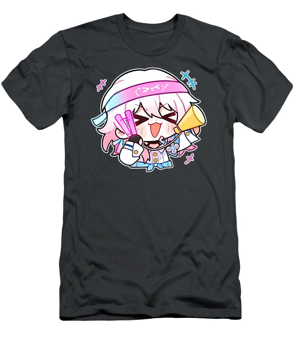 2 Honkai Star Rail Chibi Reid Roth T-Shirt