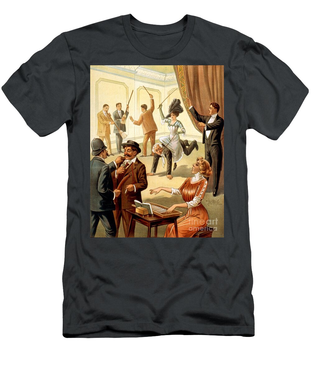 2 Hypnotist 20th Century Photo Researchers T-Shirt