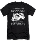 2 I Work Hard So My Jeep Tinh Tran Le Thanh T-Shirt