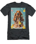 2 Irish Setter Dog Enjoying a Bubbly Bath Adrien Efren T-Shirt