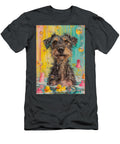 2 Irish Wolfhound Dog Enjoying a Bubbly Bath Adrien Efren T-Shirt