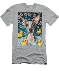 2 Italian Greyhound Dog Frolicking in a Bubbly Bathtub Adrien Efren T-Shirt