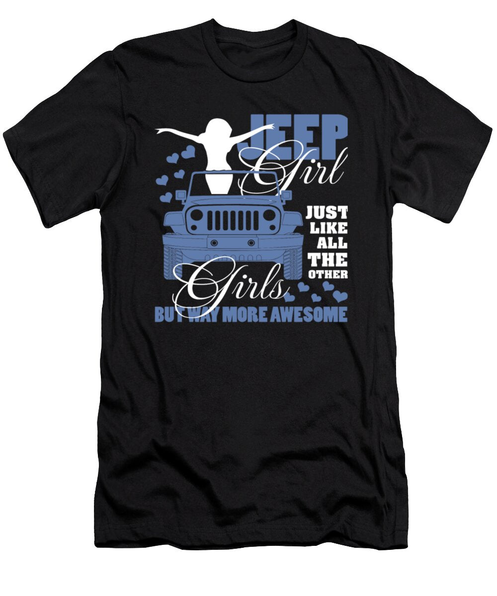 2 Jeep Girl Lover Tinh Tran Le Thanh T-Shirt