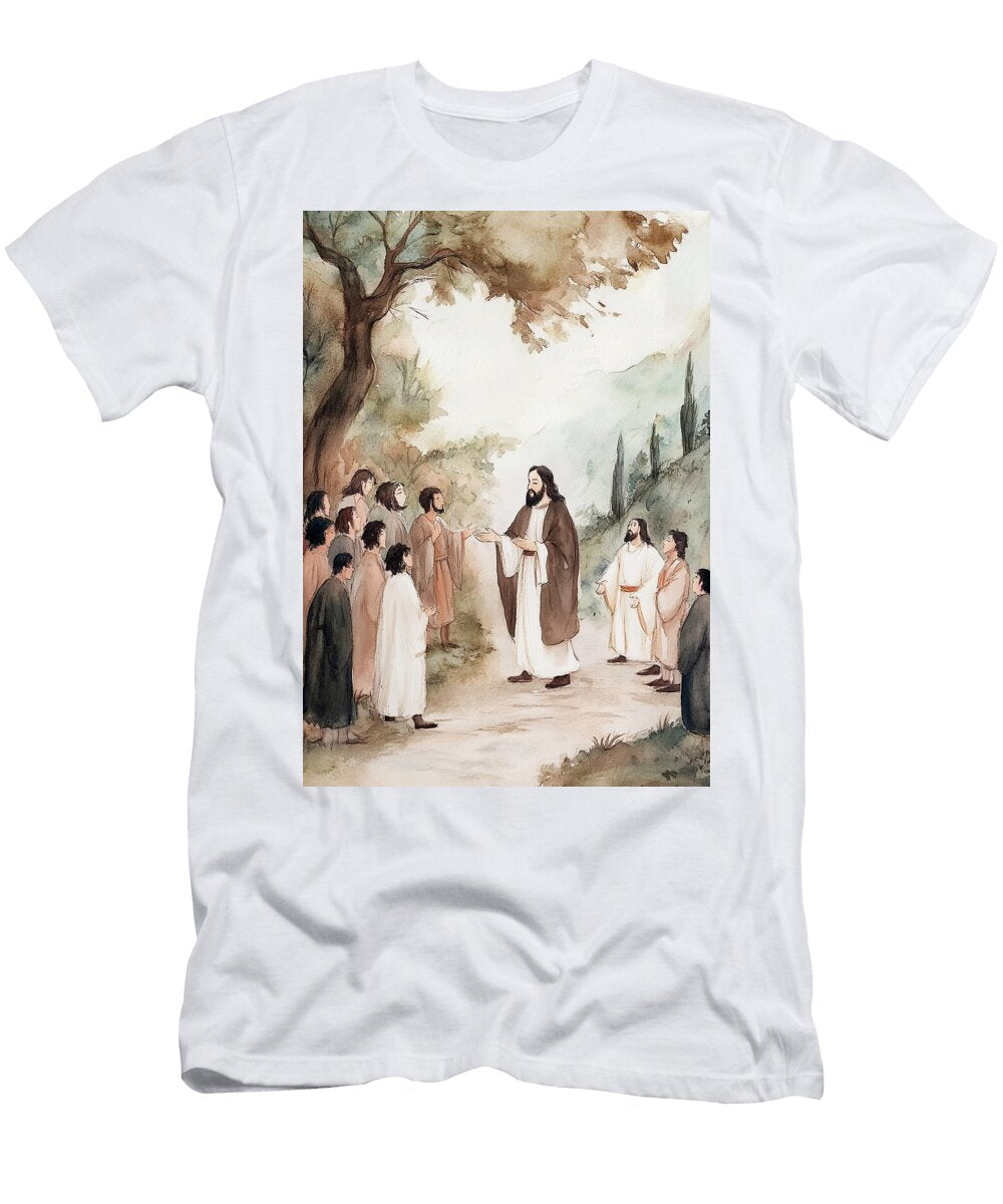 2 Jesus Forgiving and Welcoming the Repentant Sinner Henry George T-Shirt