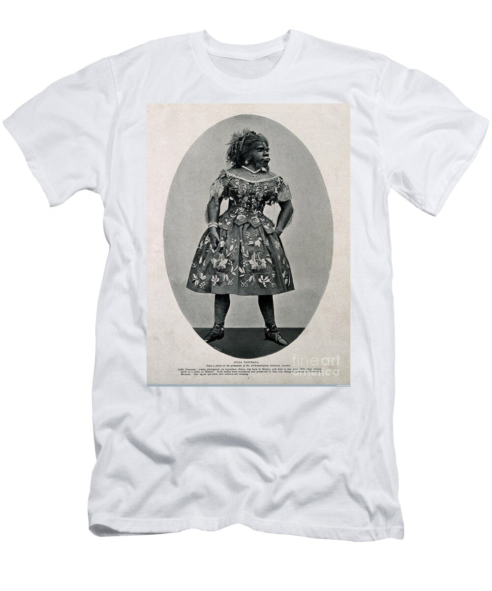 2 Julia Pastrana Bearded Lady Wellcome Images T-Shirt