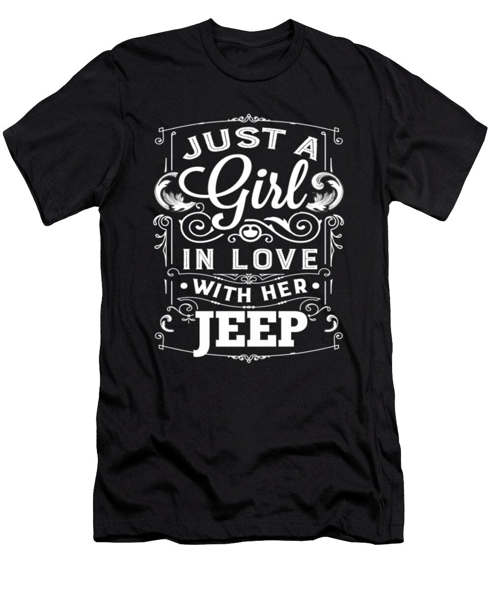 2 Just a Girl in Love with Her Jeep Tinh Tran Le Thanh T-Shirt