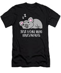 2 Just a Girl Who Loves Koalas Eq Designs T-Shirt