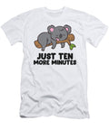 2 Koala Just Ten More Minutes Snooze Alarm Clock Sleep Pajama Eq Designs T-Shirt