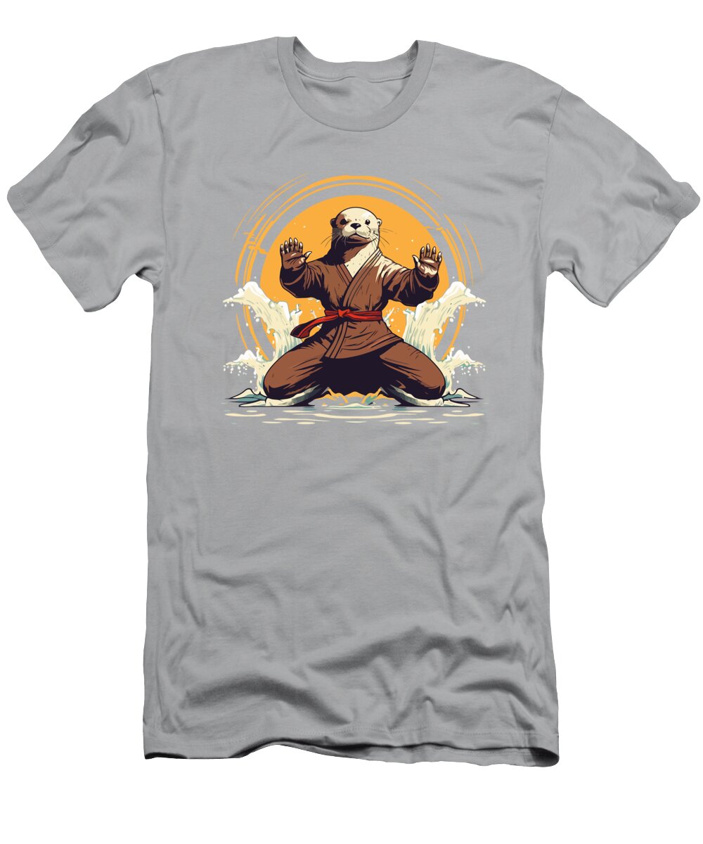 2 Kung Fu Otter Amir Faysal T-Shirt