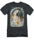 2 Kuvasz Dog Frolicking in a Bubbly Bathtub Adrien Efren T-Shirt