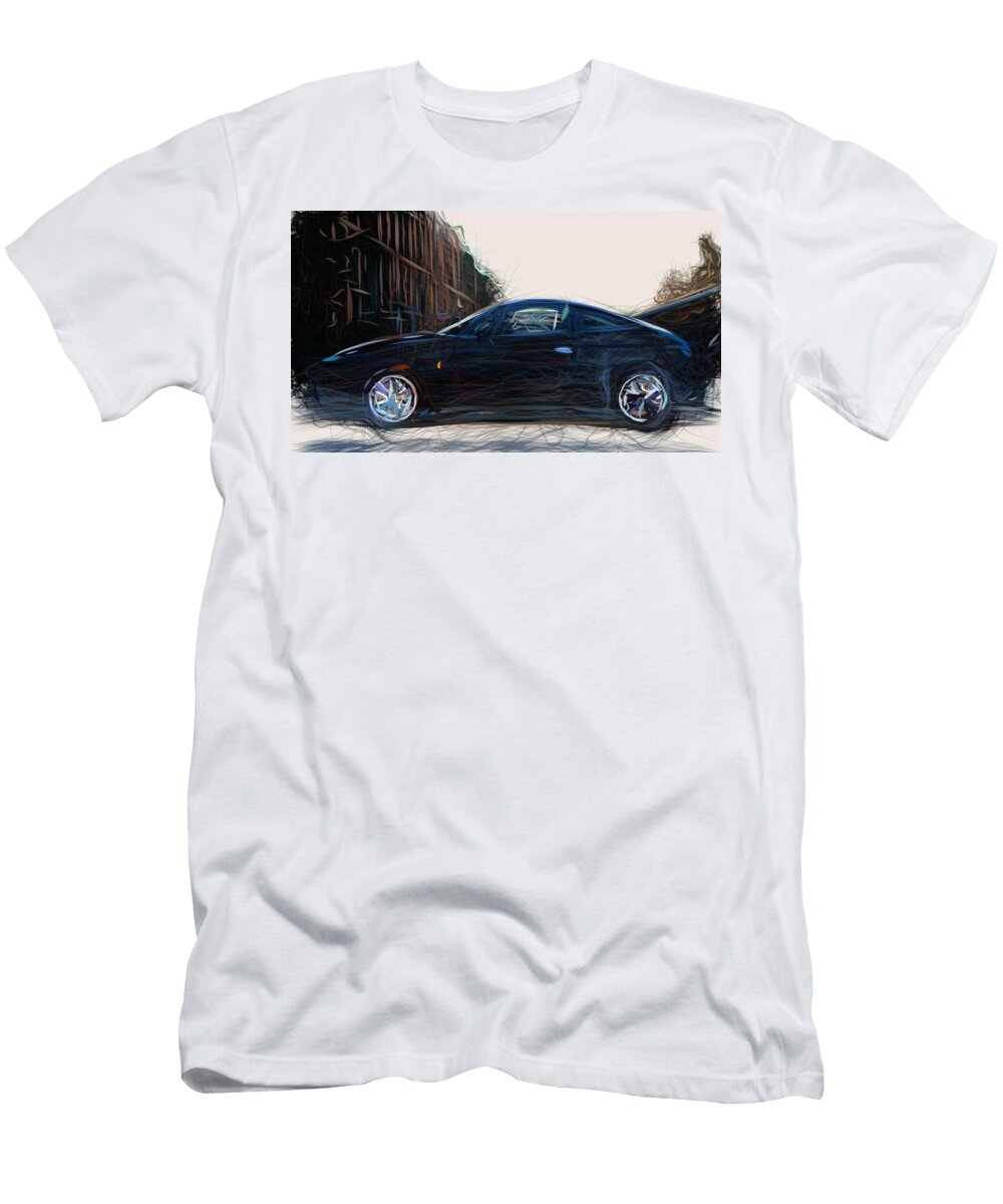 2 Lancia Hyena Draw Carstoon Concept T-Shirt