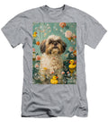 2 Lhasa Apso Dog Frolicking in a Bubbly Bathtub Adrien Efren T-Shirt