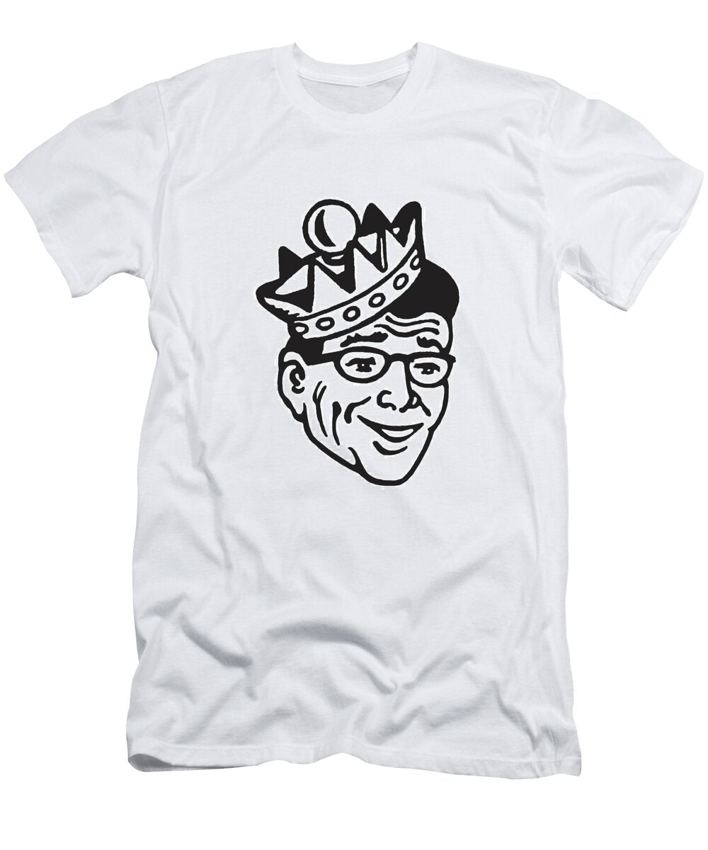 2 Man in Crown Csa Images T-Shirt