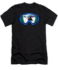 2 Motor Slede Snowmobiling Goggles Snowmobiler Colorfulsnow T-Shirt