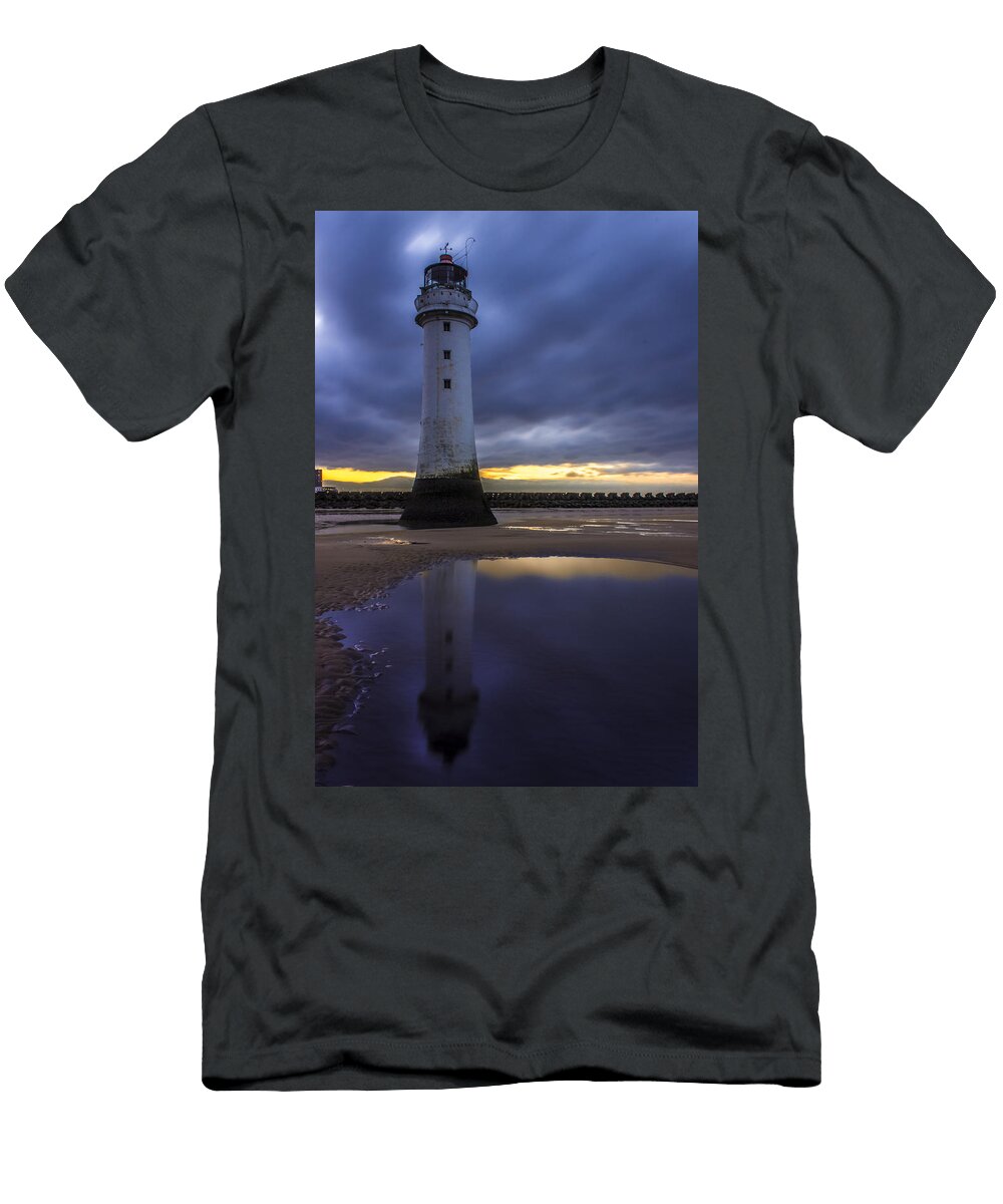 2 New Brighton Lighthouse Paul Madden T-Shirt