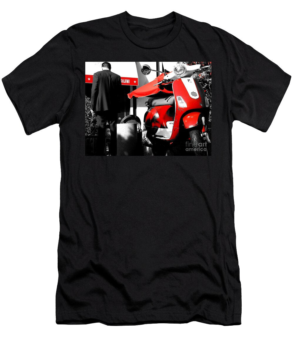 2 Red Piaggio Lilliana Mendez T-Shirt