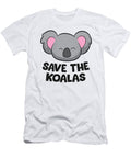 2 Save the Koalas Funny Australia Koalas Eq Designs T-Shirt