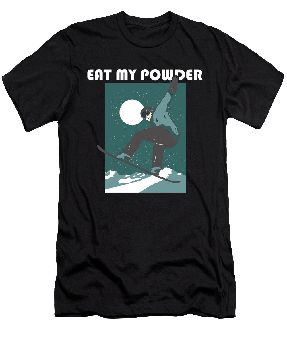 2 Snowboard Boarder Snooper Winter Sports Gift Fuzius T-Shirt