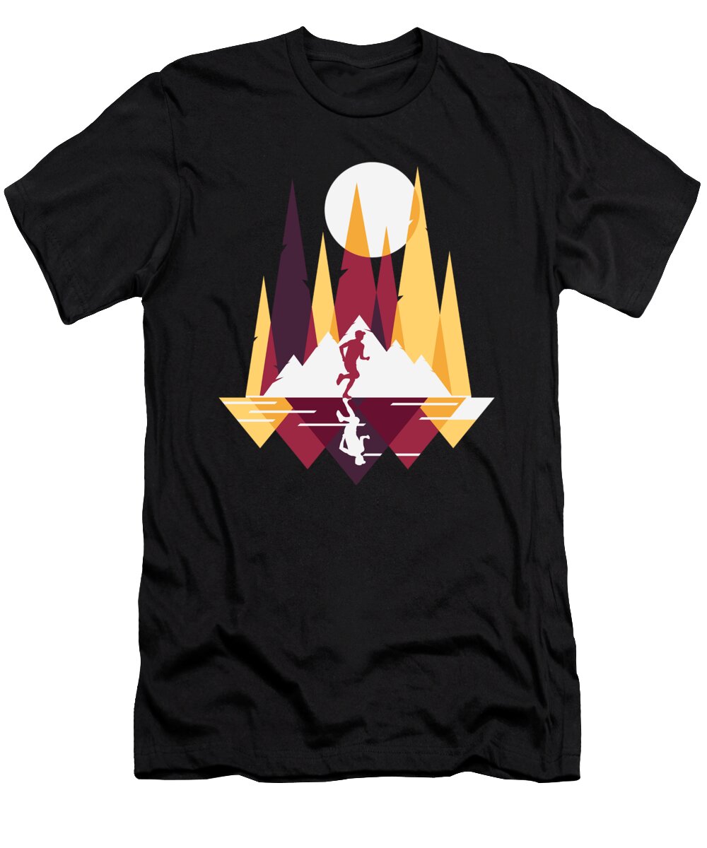 2 Ultra Run Wonderful Nature Greenoptix T-Shirt