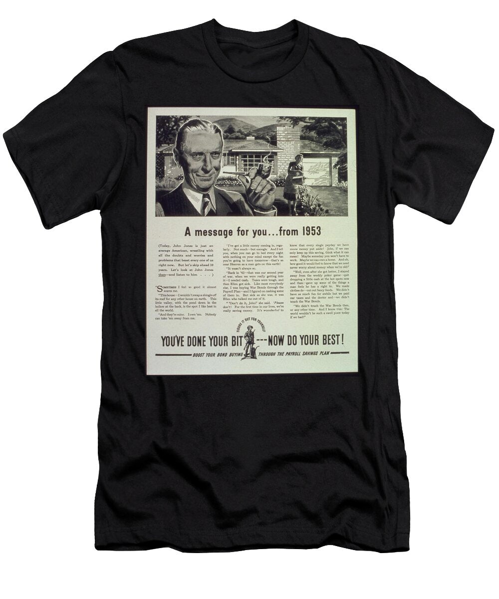 2 World War Ii Posters Compiled 1942 1945 Motionage Designs T-Shirt