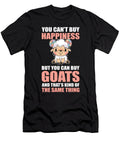 2 You Cant Buy Happiness But You Can Buy Goats Goat Farmer Alessandra Roth T-Shirt
