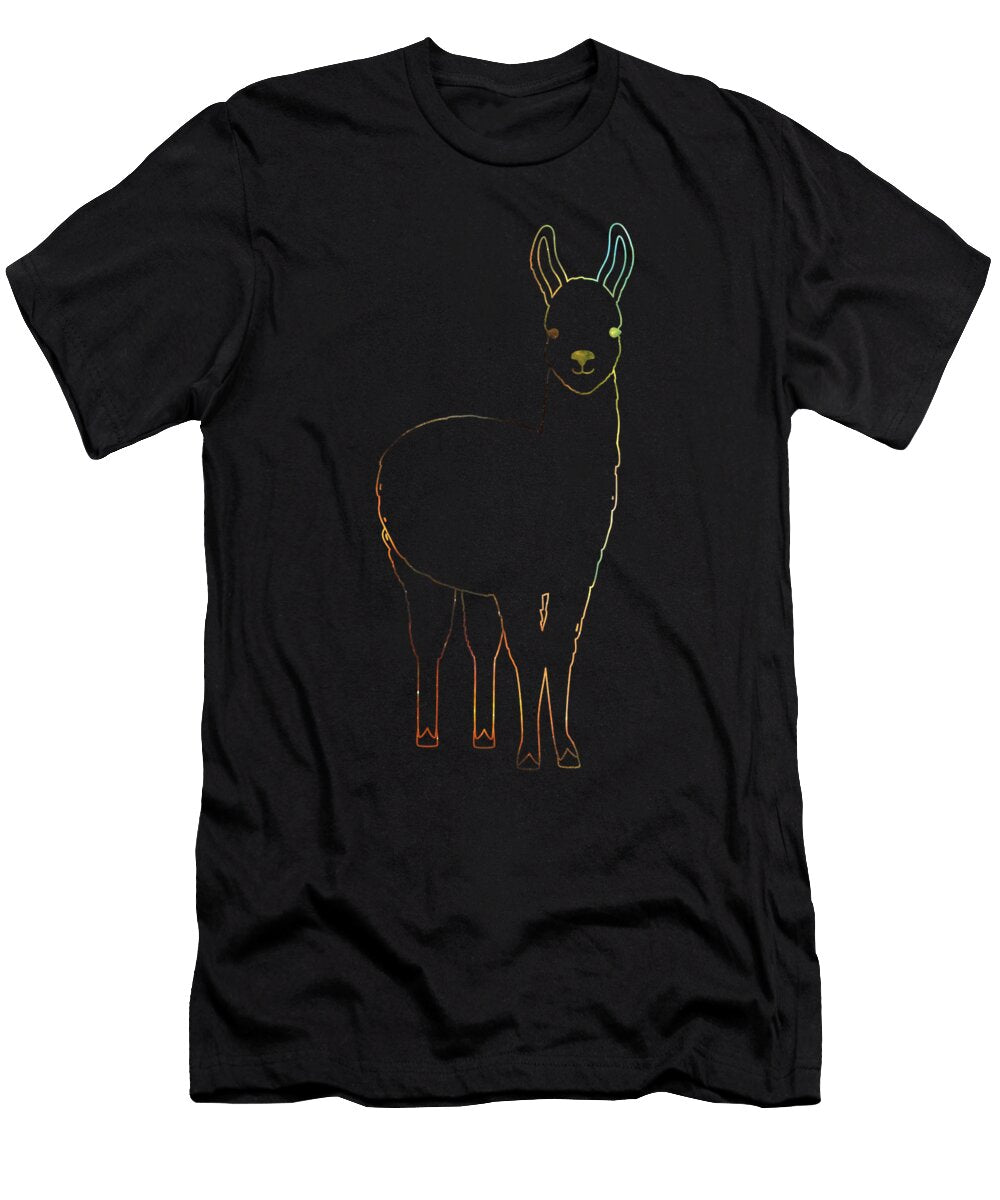 20 Llama Illustration Calnyto T-Shirt