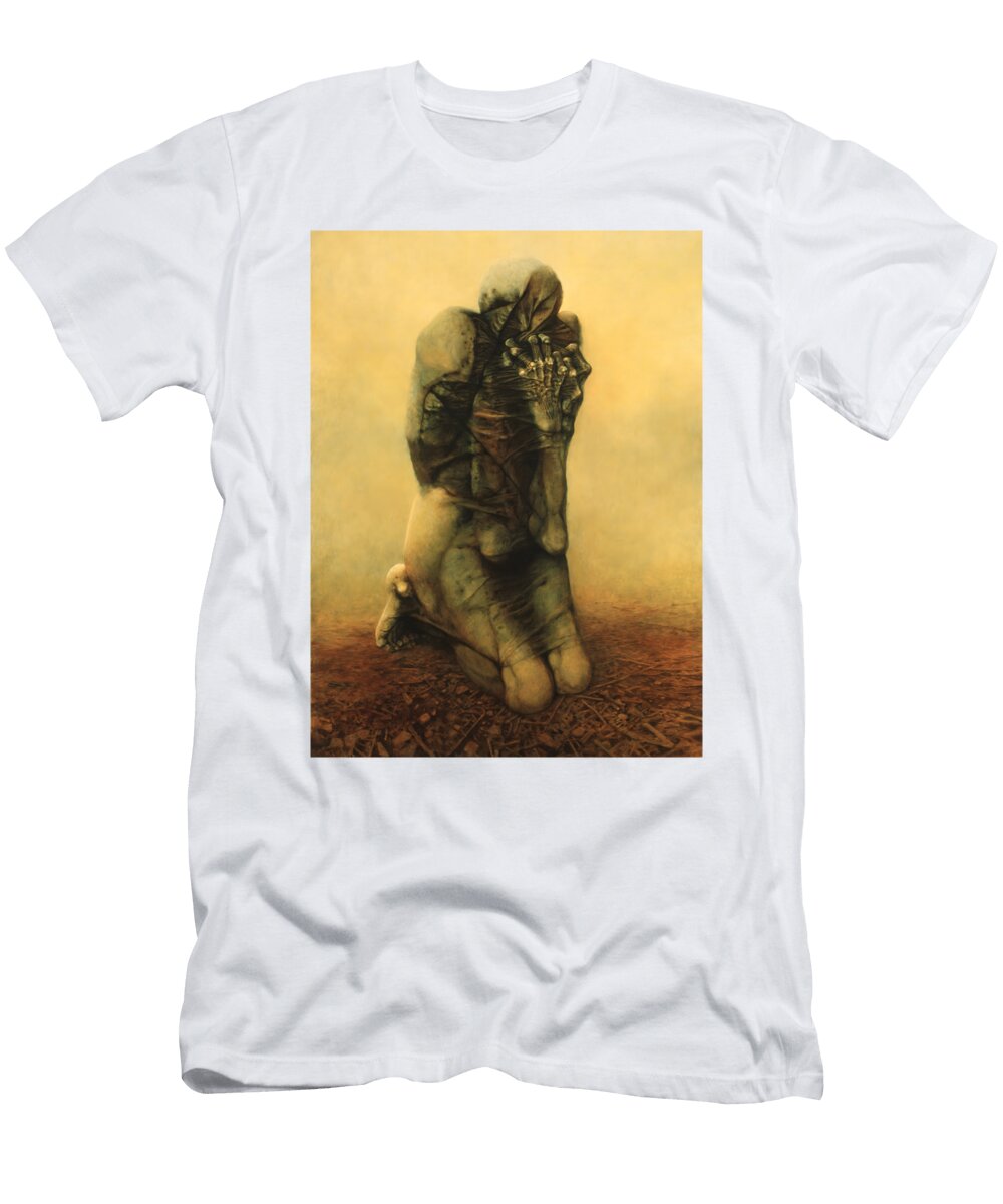 226 Untitled By Zdzislaw Beksinski Zdzislaw Beksinski T-Shirt