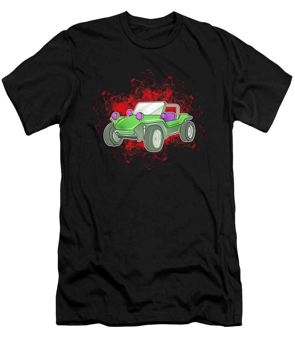3 Dune Buggy Graphic Beach Buggy Rc Car Truck Gift Muc Designs T-Shirt