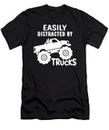 3 Easily Distracted By Trucks Jensen Cena T-Shirt