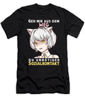 3 Geh Mir Aus Dem Weg Du Unntiger Sozialkontakt Bi Nutz T-Shirt