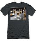 3 Glasses of Champagne on the Table George Mdivanian T-Shirt