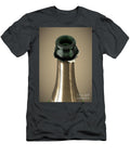 3 Gold Champagne Bottle Open Neck Allan Swart T-Shirt