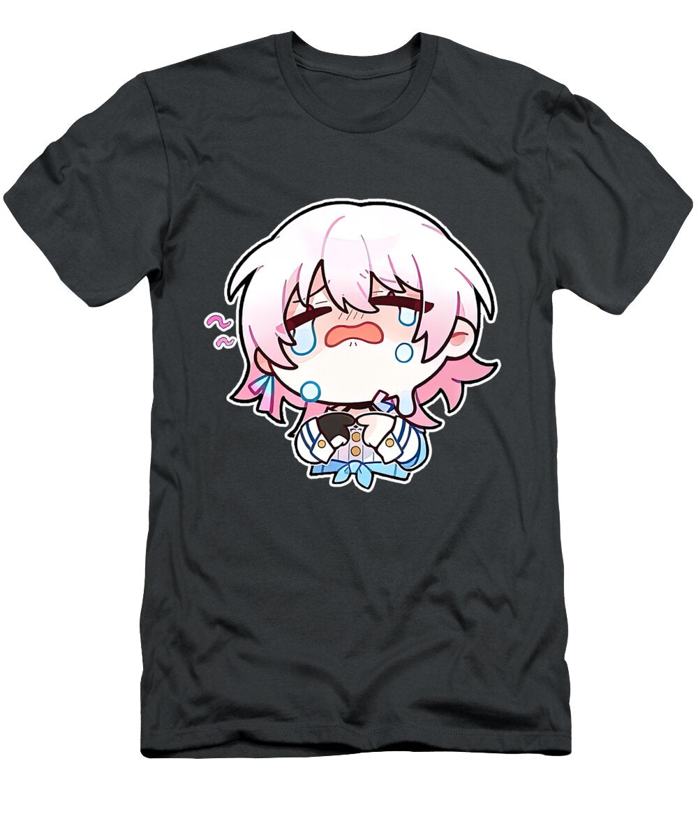 3 Honkai Star Rail Chibi Reid Roth T-Shirt