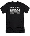3 I Like Big Trucks and I Cannot Lie L Monstertruck Alessandra Roth T-Shirt