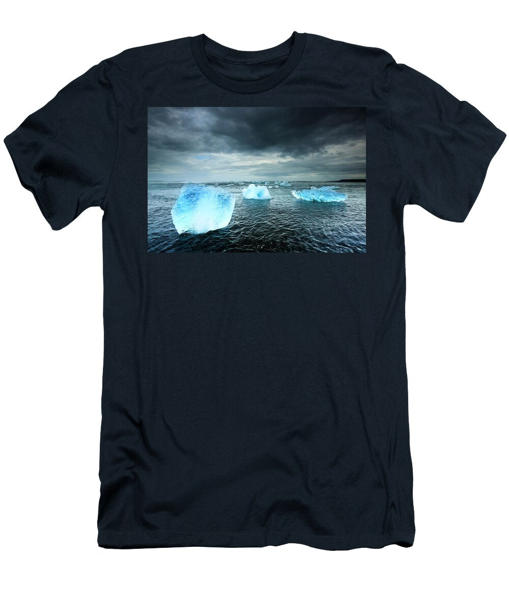 3 Iceland South Iceland Jokulsarlon Maurizio Rellini T-Shirt