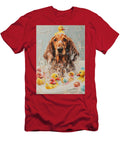 3 Irish Setter Dog Enjoying a Bubbly Bath Adrien Efren T-Shirt