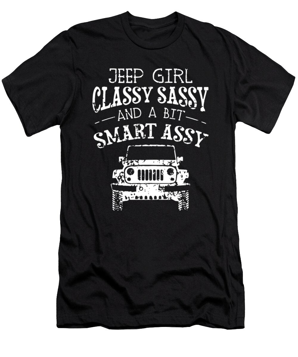 3 Jeep Girl Classy Sassy and a Bit Smart Assy Tinh Tran Le Thanh T-Shirt