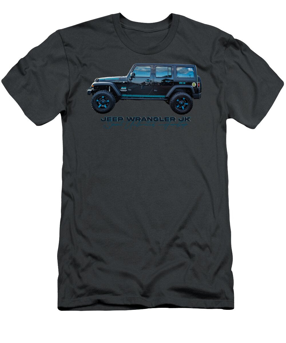 3 Jeep Wrangler Jk Sport Unlimited Hardtop Gestalt Imagery T-Shirt