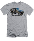 3 Jeep Wrangler Tj Rubicon Soft Top Gestalt Imagery T-Shirt