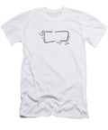 3 Man Behind Blank Sign Csa Images T-Shirt