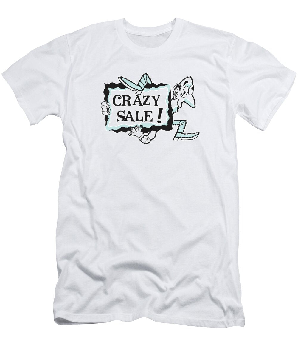 3 Man Holding Blank Sign Csa Images T-Shirt
