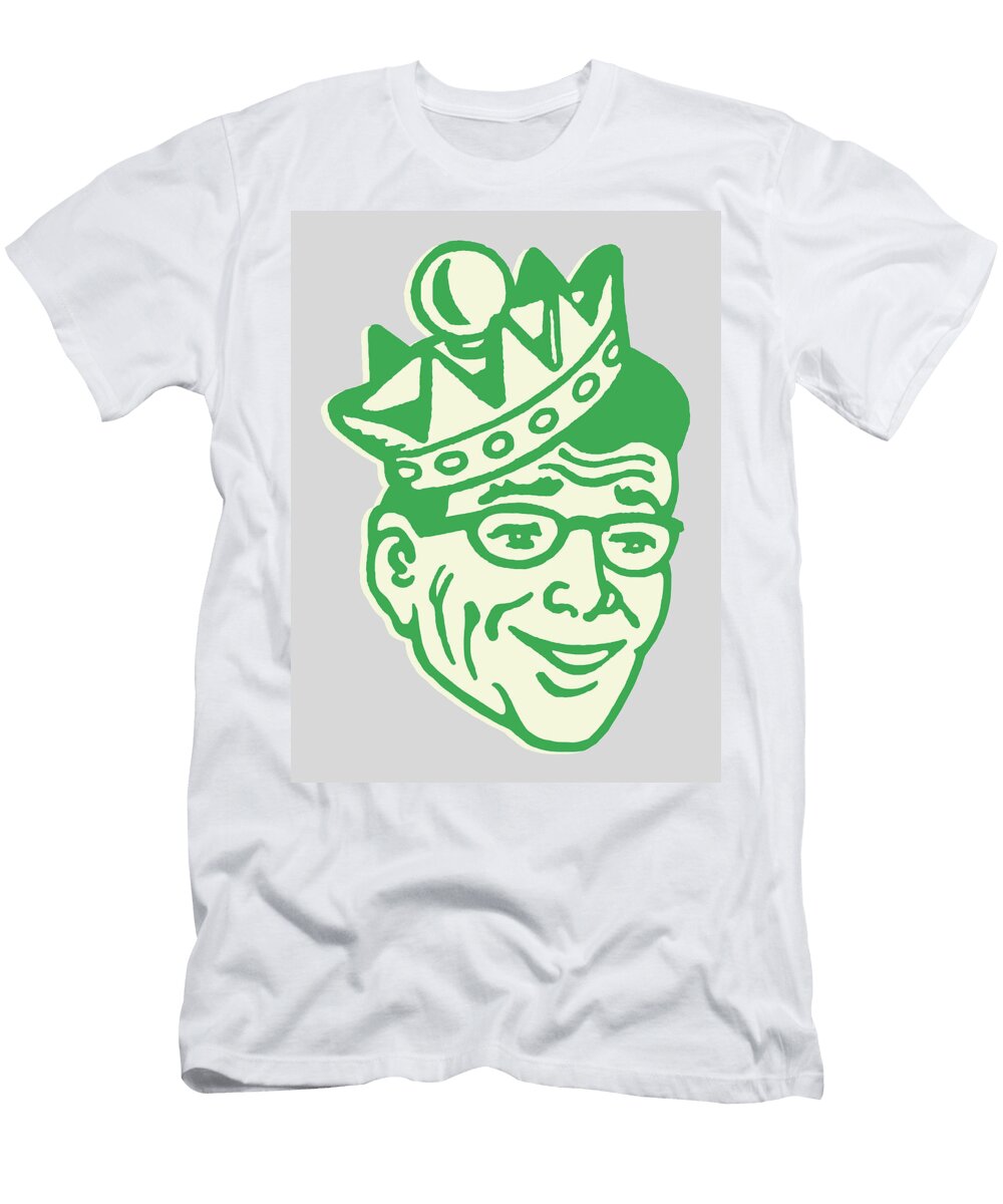 3 Man in Crown Csa Images T-Shirt