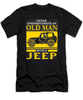 3 Never Underestimate an Old Man with a Jeep Tinh Tran Le Thanh T-Shirt