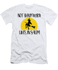 3 Not Every Witch Lives in Salem Halloween Basquiaty Store T-Shirt