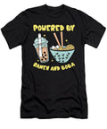 3 Powered By Ramen and Boba Tea Japanese Food Anime Toms Store T-Shirt