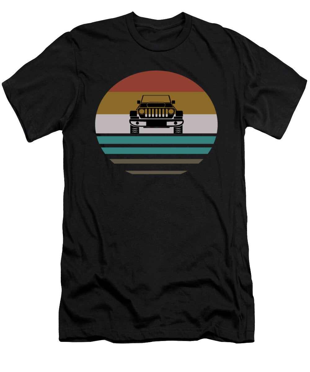 3 Retro Vintage Jeep Tinh Tran Le Thanh T-Shirt