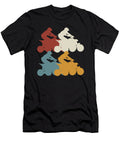 3 Retro Vintage Quad Greenoptix T-Shirt